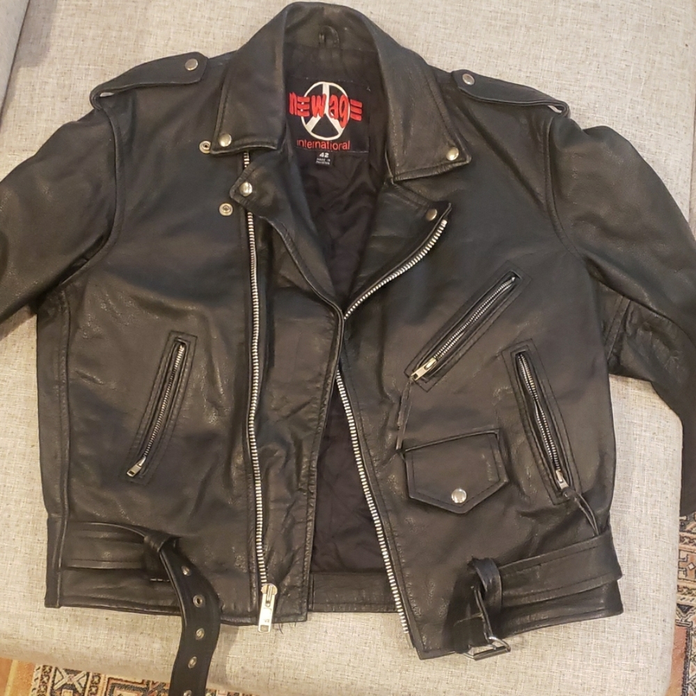 Leather jacket
